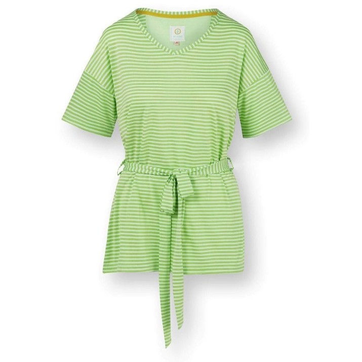 Tricou de dame Pip Studio Tonya Little Sumo Stripe Green, s.S (51.512.782)