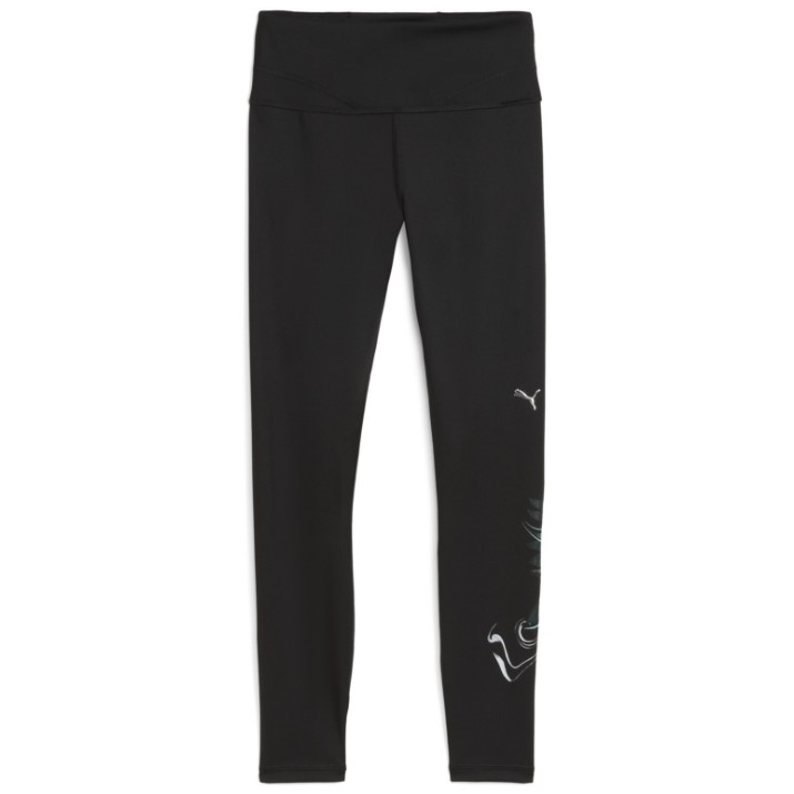 Jambiere damă Puma W Green Terrains Graphic Tight - Hw 7/8 Puma Black, s.XL