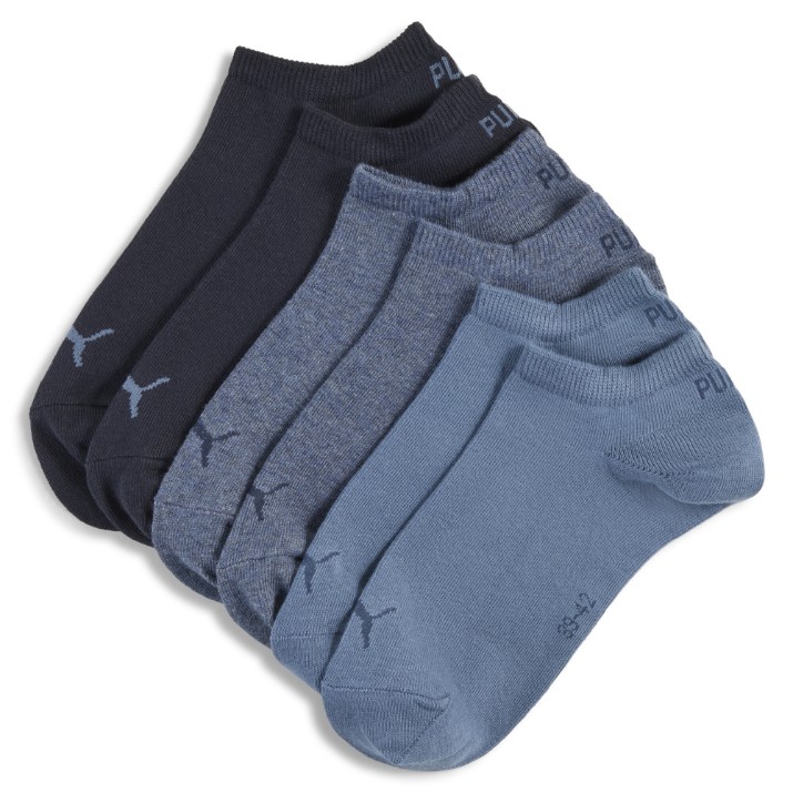 Ciorapi pentru bărbați Puma Unisex Sneaker Plain 3P Denim Blue, s.43-46