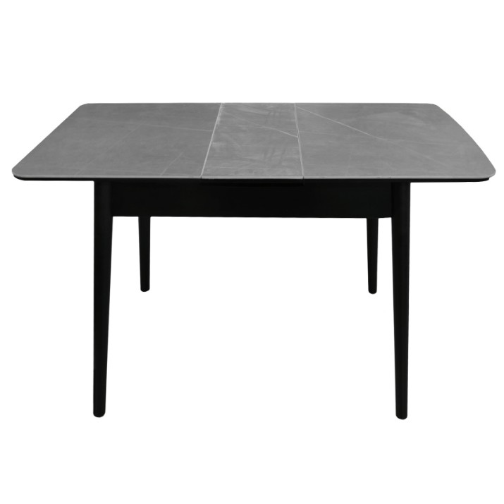 Masă pentru bucătărie Deco Granna 120/150x75x78 Grey/Black (MGRN-LJG-GRYBLK)