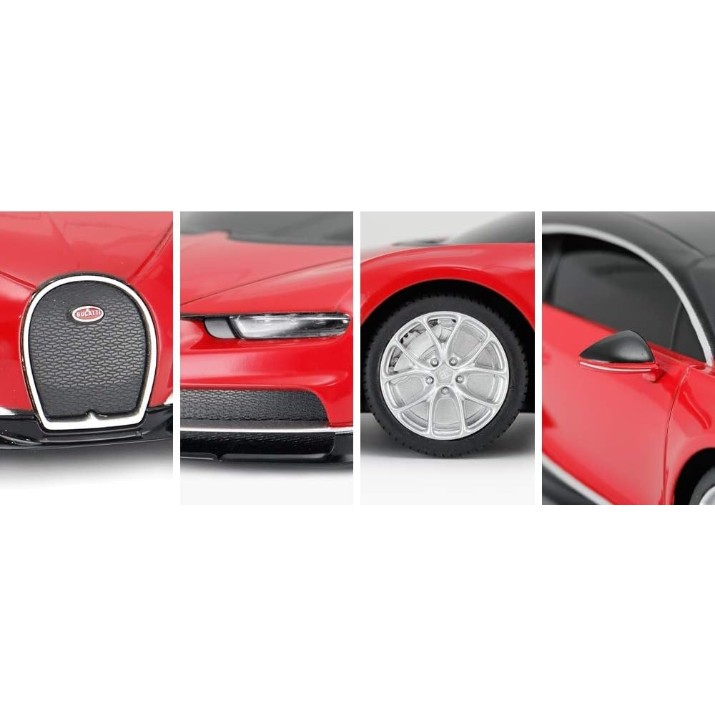 Jucărie teleghidată Rastar 1:24 Bugatti Chiron Red (76100)