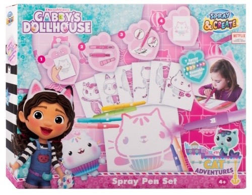 Раскраска для детей Canenco Gabby'S Dollhouse Set 5In1 (Gd24306)