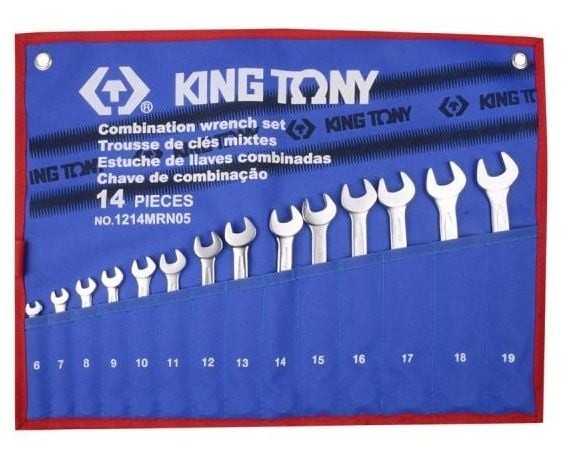 Набор ключей King Tony 1214MRN05