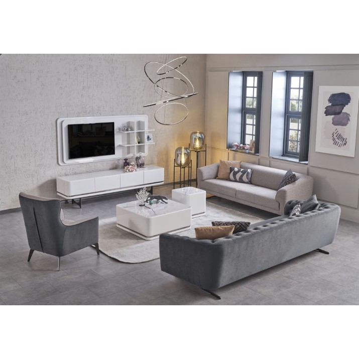 Журнальный столик Seskalar Arke set With Marble (081816)
