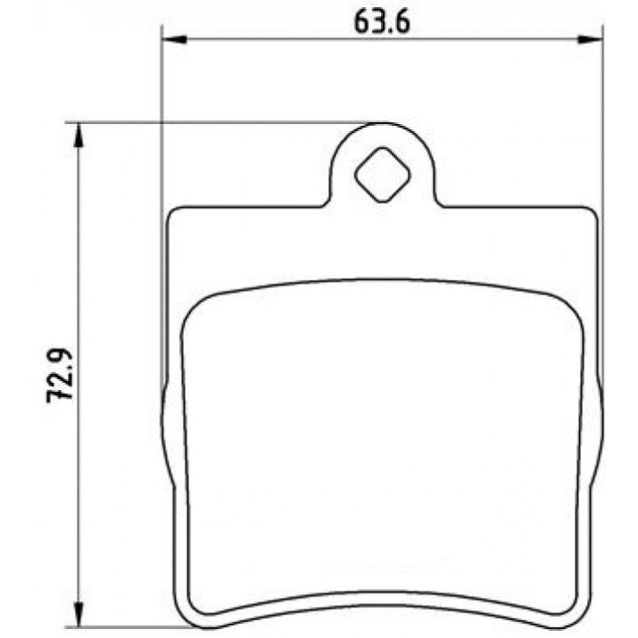 Set placute frână Aplus 71377BAP