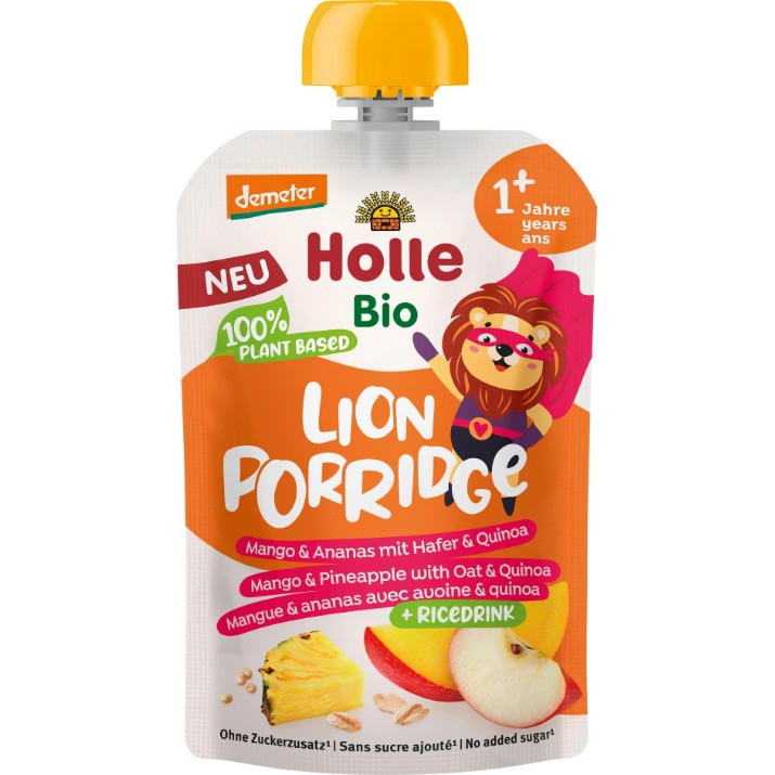 Детское пюре Holle Bio Organic Lion Porridge 110g