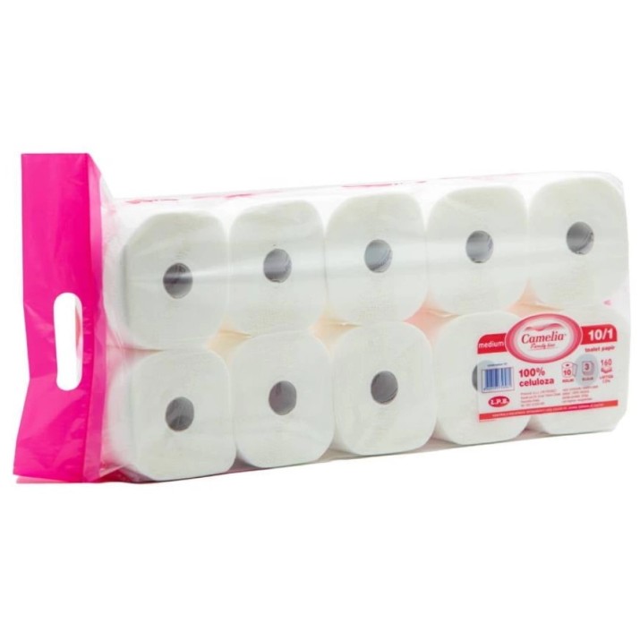 Туалетная бумага Camelia Medium 3 plies 10 rolls