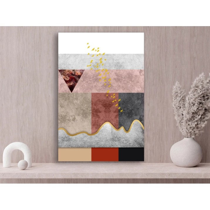 Картина ArtDesign Geometry and gold 45x67cm (FG-10028)