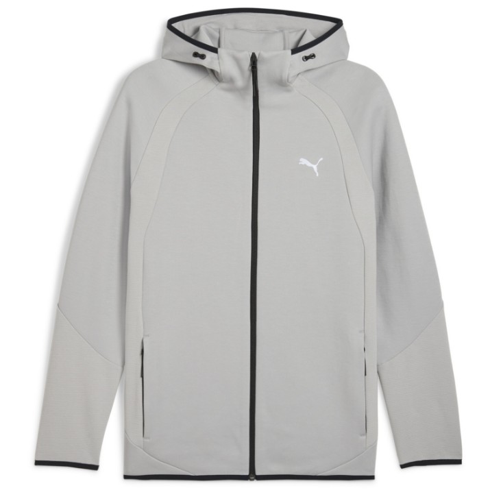 Hanorac pentru bărbați Puma Evostripe Fz Dk Gray Echo, s.S