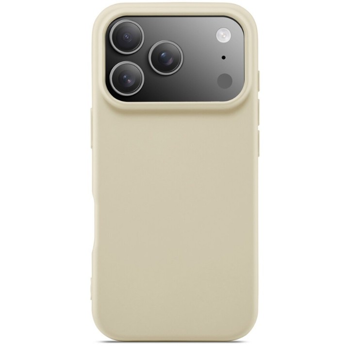 Чехол WOO Liquid Silicone iPhone 17 Pro Beige
