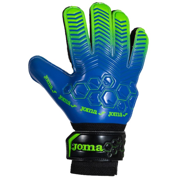 Mănuși de fotbal Joma 401707.717 Royal Blue/Green, s.8