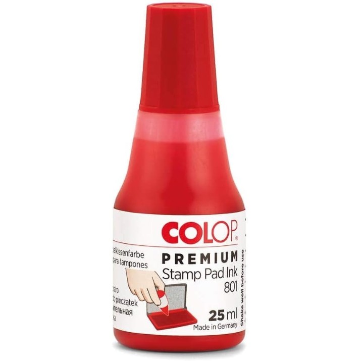 Краска штемпельная Colop 25ml Red (801)