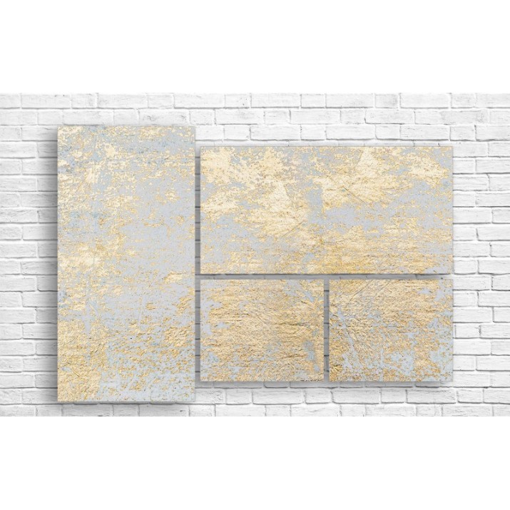 Pictură ArtDesign Golden abstraction 115x80cm (A-10222)