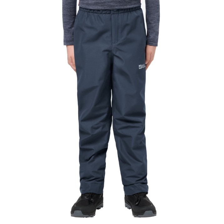 Pantaloni spotivi pentru copii Jack Wolfskin Snowy Days K Midnight Sky, s.176