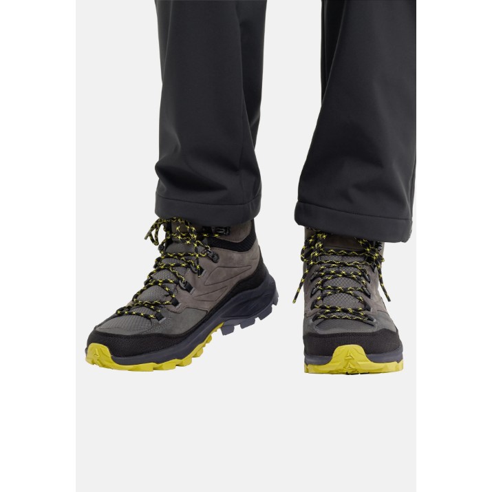 Bocanci pentru bărbați Jack Wolfskin Cyrox Texapore Mid M Slate, s.42