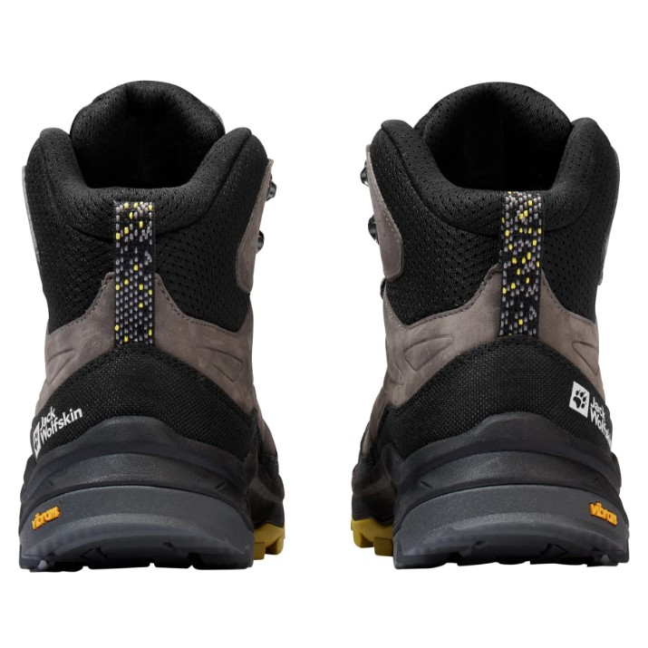 Ботинки мужские Jack Wolfskin Cyrox Texapore Mid M Slate, s.42.5