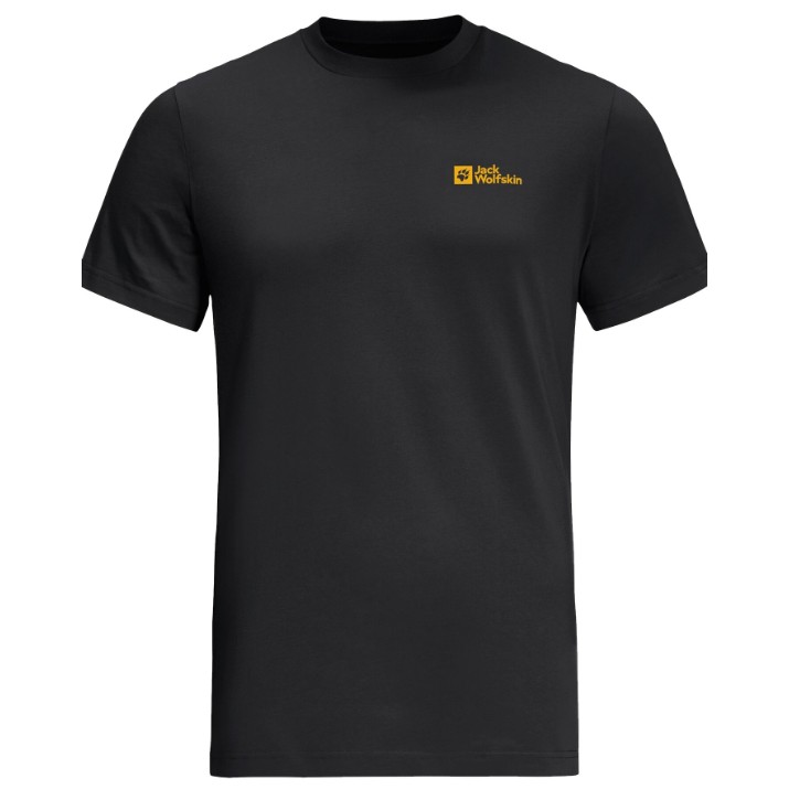 Мужская футболка Jack Wolfskin Essential T M Black, s.XXL (18083826000)