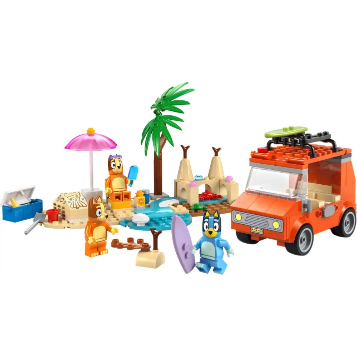 Set de construcție Lego Blueys Beach & Family Car (11202)
