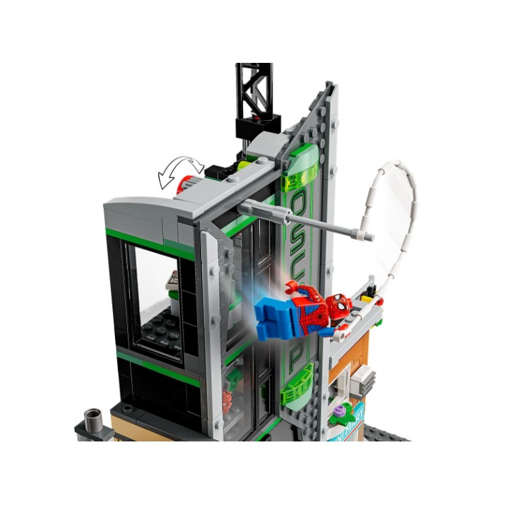 Set de construcție Lego Marvel: Spider-Men vs Oscorp (76324)