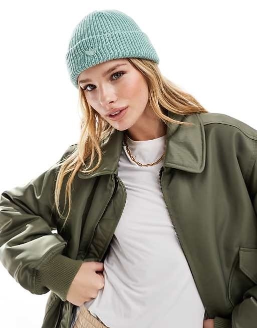 Шапка Adidas Short Beanie Hazy Green, s.Osfy