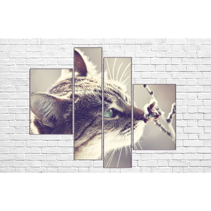 Pictură ArtDesign Beautiful cat 130х111cm (F-10081)