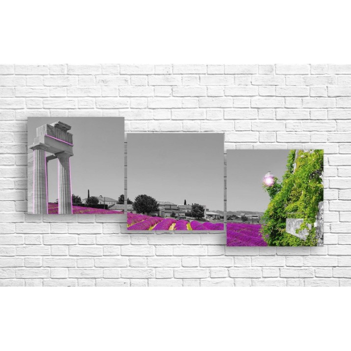 Картина ArtDesign Beautiful purple field 183x80cm (B-10263)