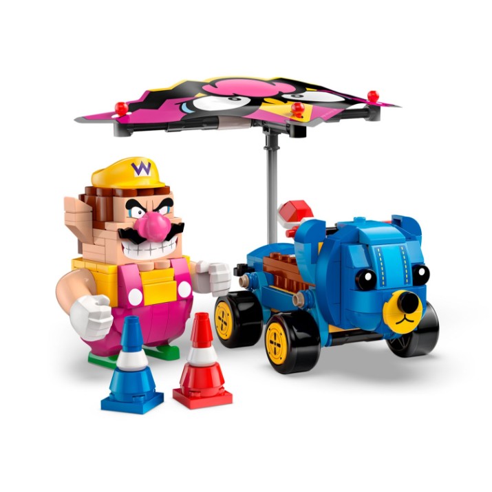 Set de construcție Lego Super Mario: Mario Kart Warlo & King Boo (72038)