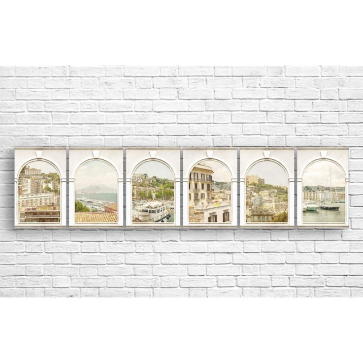 Pictură ArtDesign Beautiful view from the windows 206x50cm (B-10198)