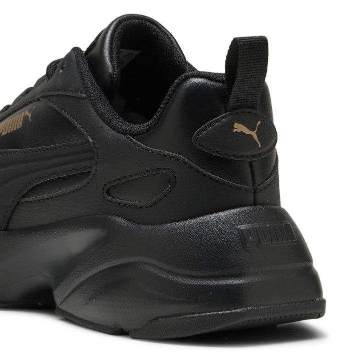 Adidași pentru dame Puma Cassia 2.0 L Puma Black/Gold, s.37