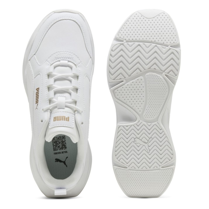 Adidași pentru dame Puma Cassia 2.0 L Puma White/Gold, s.38