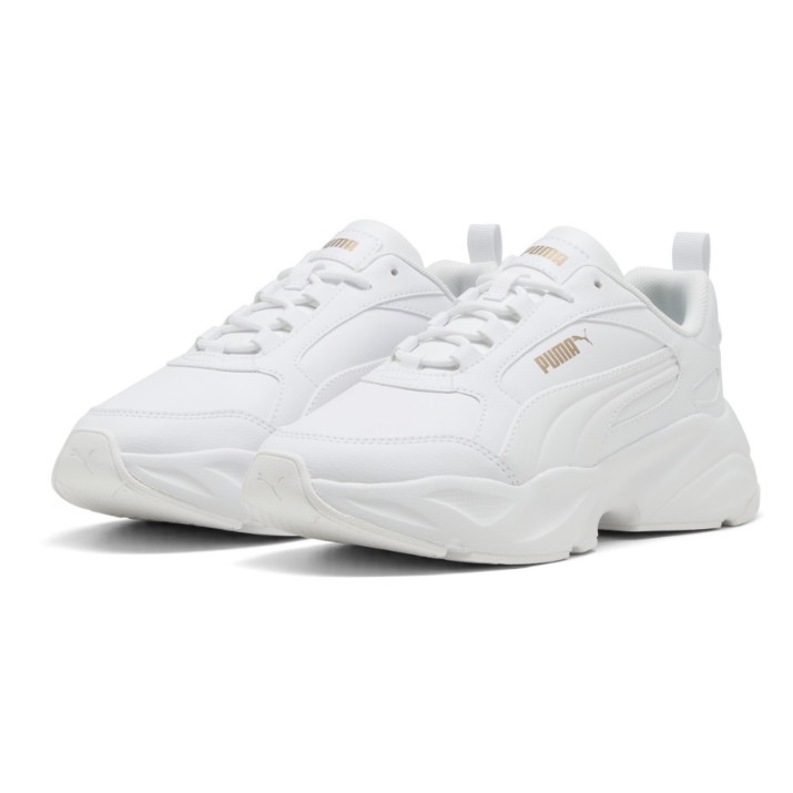 Adidași pentru dame Puma Cassia 2.0 L Puma White/Gold, s.41