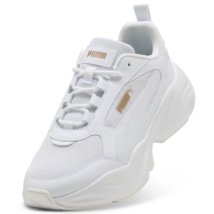 Adidași pentru dame Puma Cassia 2.0 Puma White/Gold, s.39
