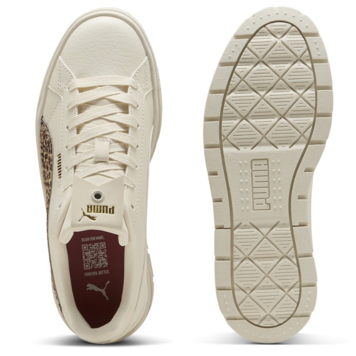 Ghete pentru dame Puma Karmen II Animal Flair Alpine Snow/Toasted Almond, s.37