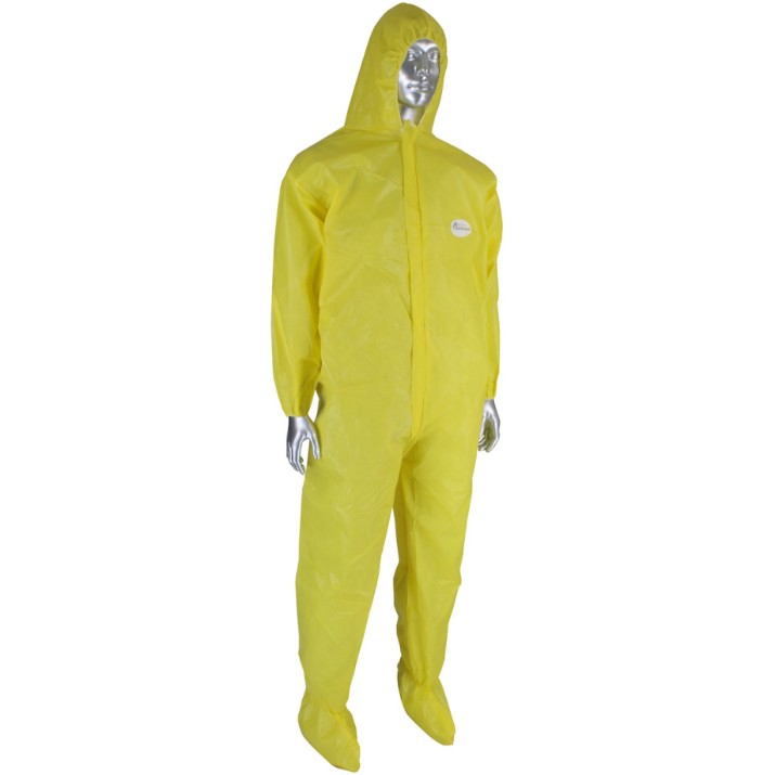 Одноразовый защитный костюм PIP Posi-Wear UB Plus Yellow 3679B, s.XXXXXL