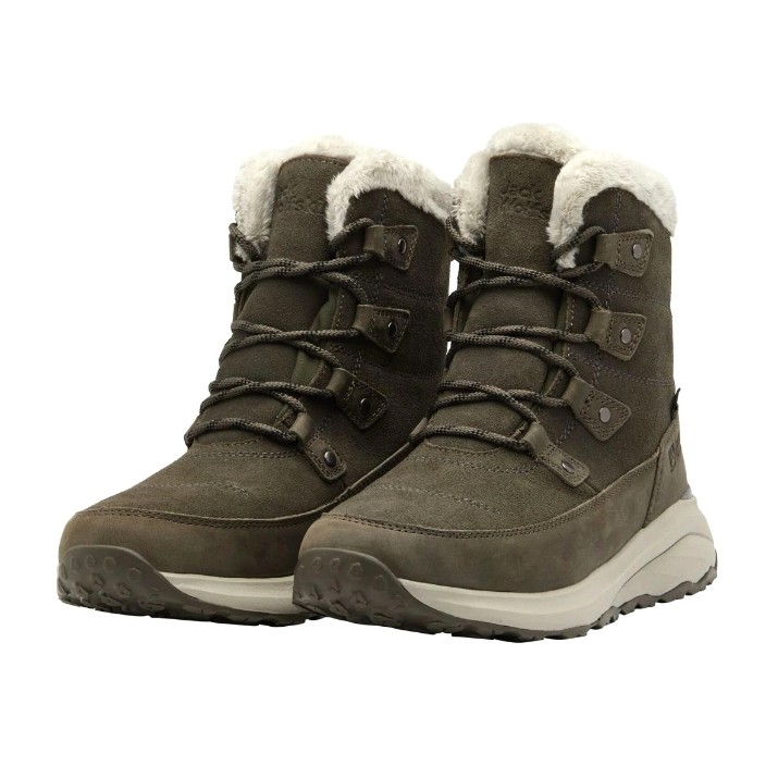 Ботинки женские Jack Wolfskin Dromoventure Texapore High W Cold Coffee, s.39.5
