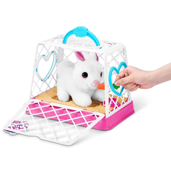 Мягкая игрушка Pets and Robo Alive Pets Alive Mama Bunny Baby (9554)