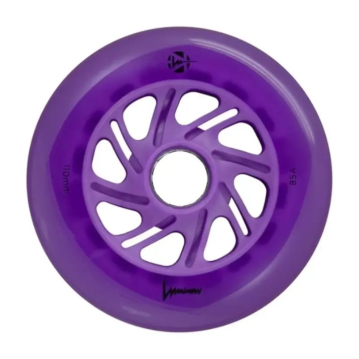 Roți pentru role Luminous 3pcs (LUWL-LU110-PU-PU)