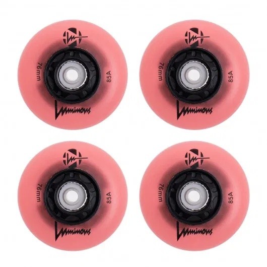 Колёса для роликовых коньков Luminous 4pcs (LUWL-LU72-CO-GW)