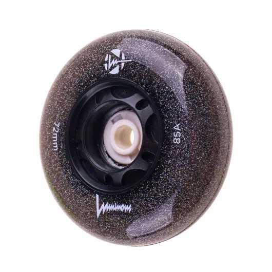 Колёса для роликовых коньков Luminous 4pcs (LUWL-LU72-NS-BK)