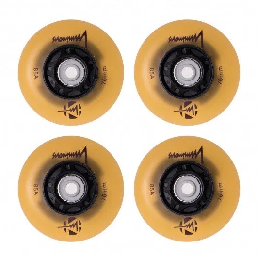 Колёса для роликовых коньков Luminous 4pcs (LUWL-LU76-SR-GW)