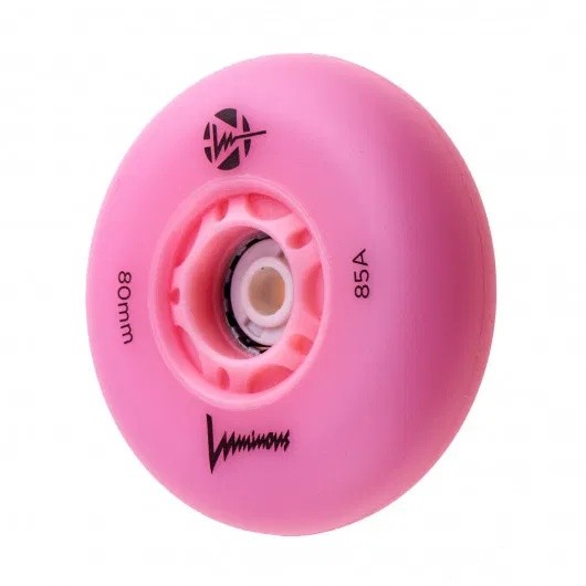 Колёса для роликовых коньков Luminous 4pcs (LUWL-LU80-FL-PK)