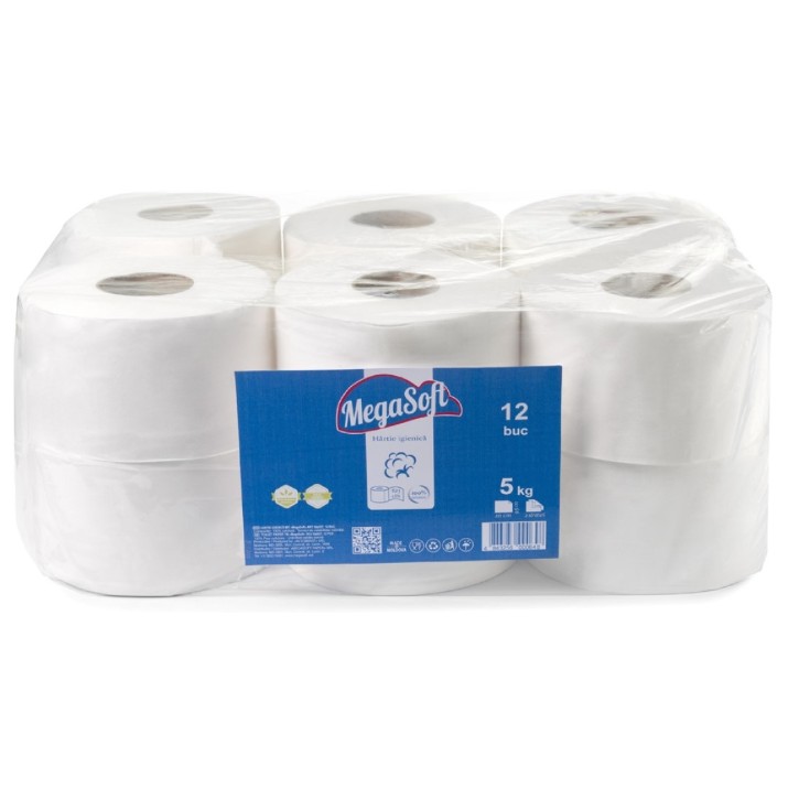 Hârtie igienica MegaSoft 2 plies 125m 12 rolls