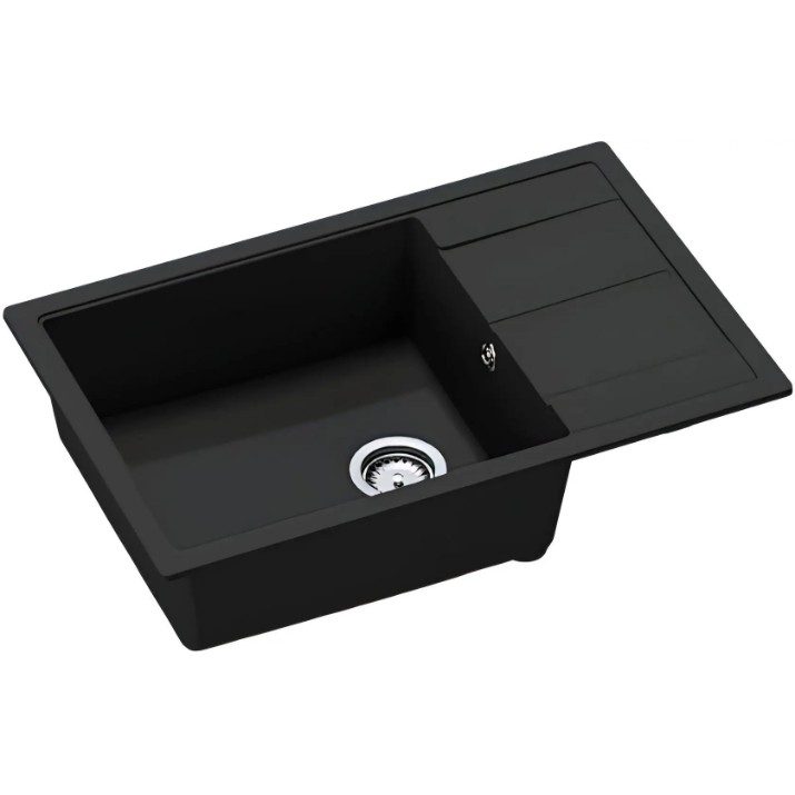 Кухонная мойка SanDonna Ines 780 Black