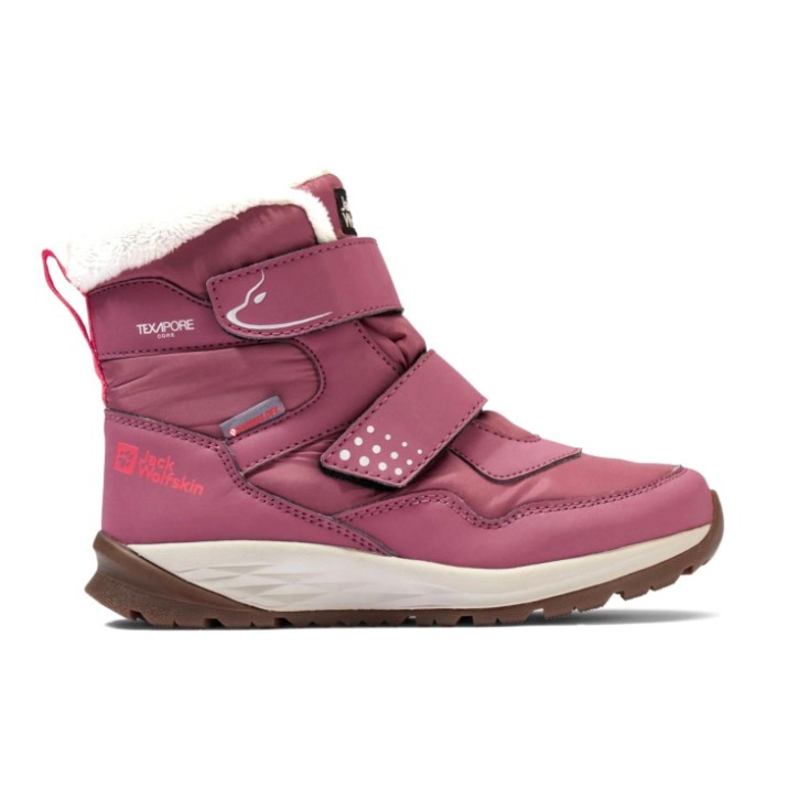 Ботинки детские Jack Wolfskin Polar Bear-G Texapore Mid Vc K Raisin, s.32