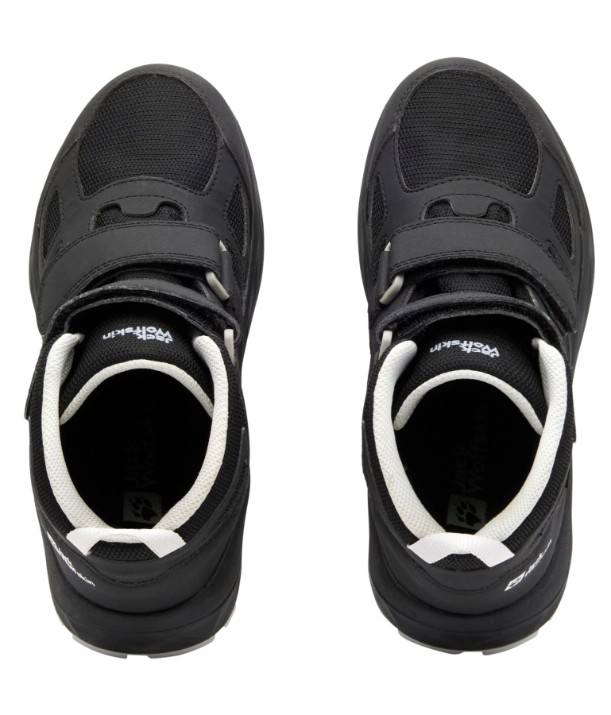 Bocanci pentru copii Jack Wolfskin Woodland 2 Texapore Mid Vc Phantom, s.30