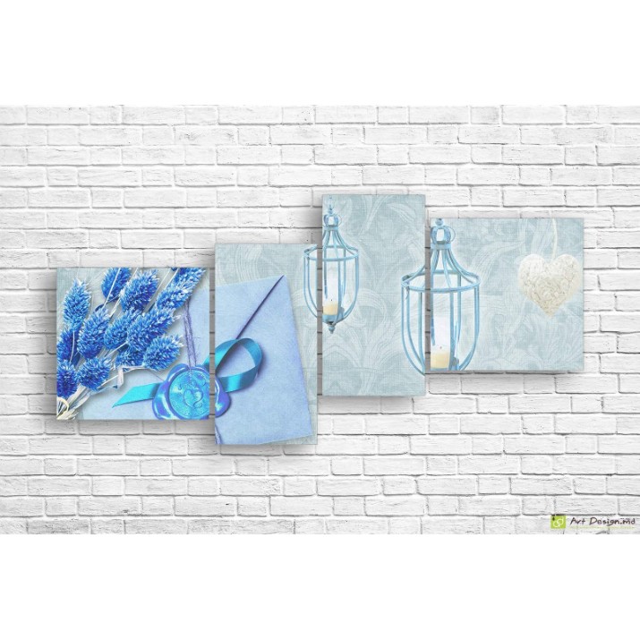 Pictură ArtDesign Blue envelope 160x78cm (R-10242)