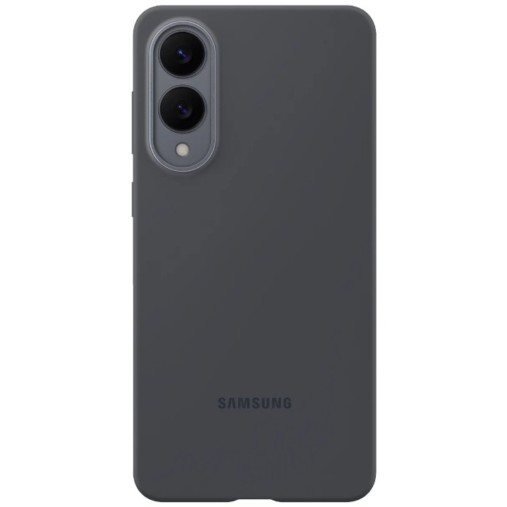 Чехол Samsung Silicone Cover Galaxy S25 Edge Black