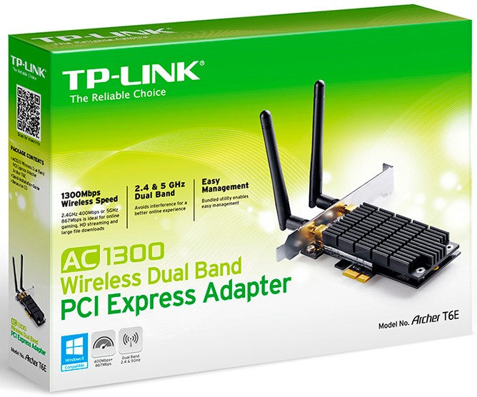 Сетевой адаптер Tp-link Archer T6E