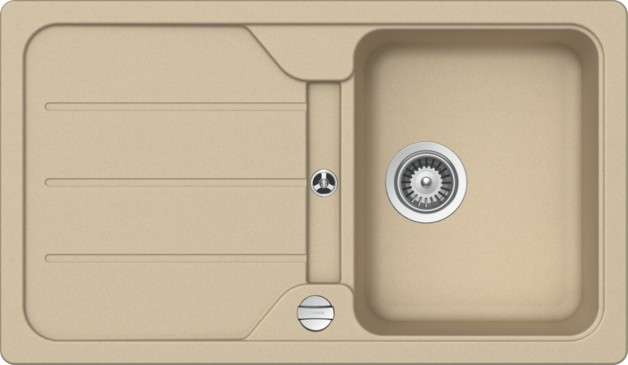 Chiuvetă de bucătărie Schock Formhaus D-100 Moonstone