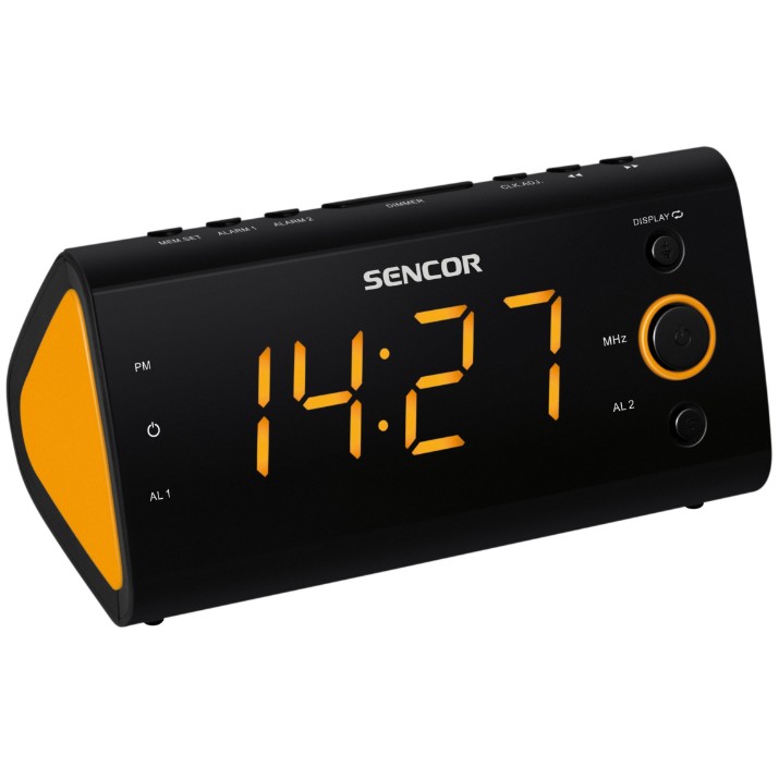 Часы с радио Sencor SRC 170 OR
